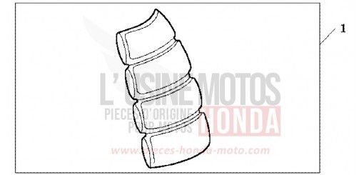 TANK PAD 2 CBR600F4 de 2004
